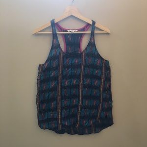 Cute multicolored top.